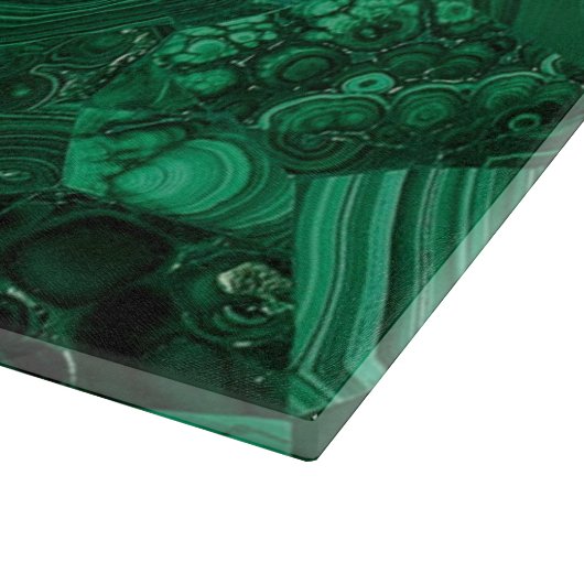 Green Malachite Schneidebrett (Ecke)