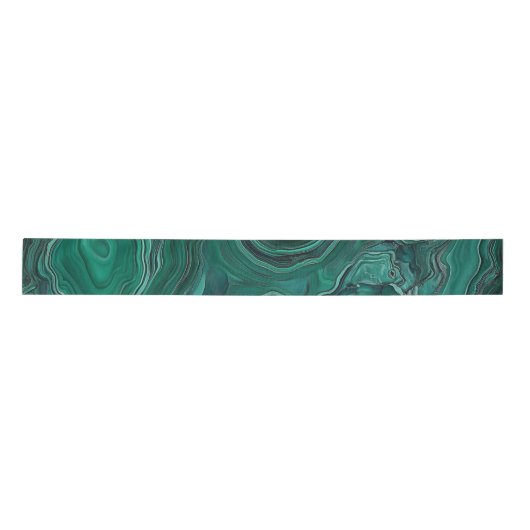 Green Malachite Stone Satinband (Vorderseite)