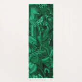 Green Malachite Yogamatte (Rückseite)