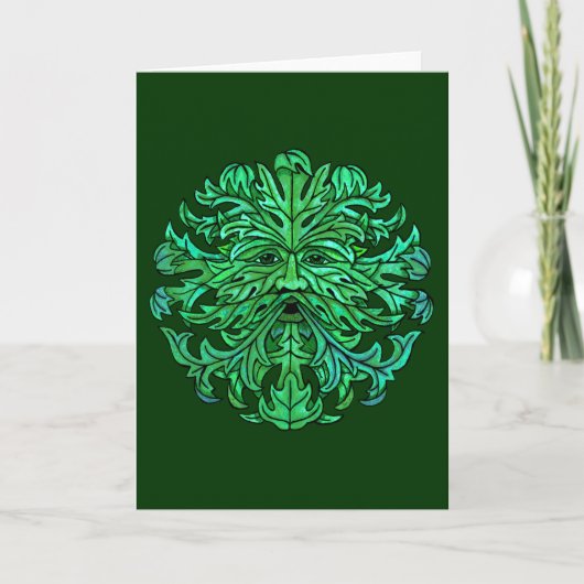 Green Man Blize Karte (Vorderseite)