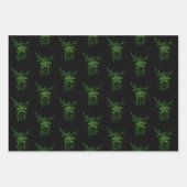 Green Man Fee Blätter Black (Vorderseite 3)