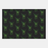 Green Man Fee Blätter Black (Vorderseite 2)