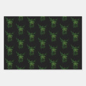 Green Man Fee Blätter Black (Vorderseite)