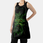 Green Man Fee Blätter Black Schürze (InSitu)