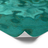 Green Man, Forest King, Pagan God, Fantasy Art Poster (Ecke)