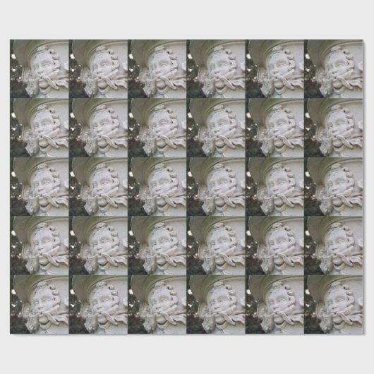 Green Man Geschenkpapier (Flach)