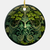 Green Man Halloween Ornament (Hinten)