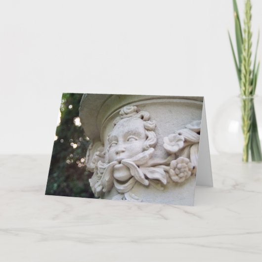 Green Man Karte (Vorderseite)