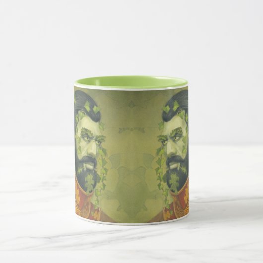 Green Man Knight Tasse (Zentrum)