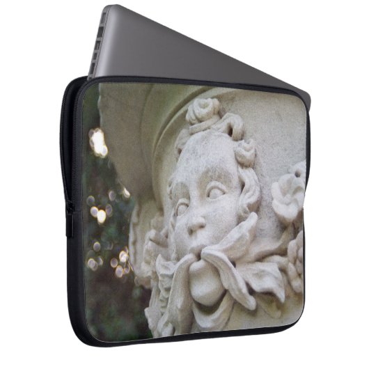 Green Man Laptopschutzhülle (Vorne Rechts)