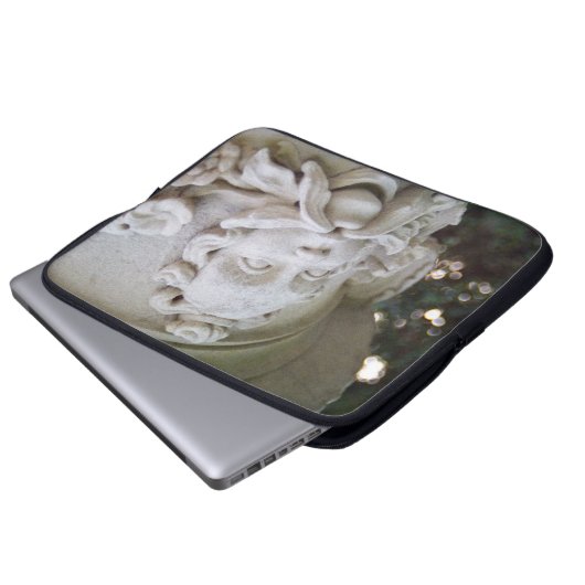 Green Man Laptopschutzhülle (Vorne Knopf)