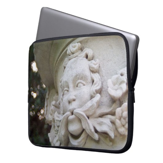 Green Man Laptopschutzhülle (Vorderseite Links)