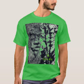 Green Man Pagan Myth Celtic Stylish T-Shirt (Vorderseite)