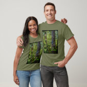 Green Man Pagan Mythology Forest Fotografic T-Shirt (Unisex)