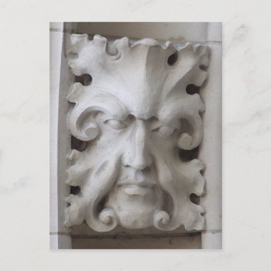 Green Man Postcard - Canterbury Postkarte (Vorderseite)