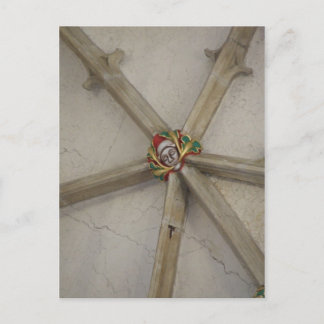 Green Man Postcard - Salisbury Cathedral Postkarte