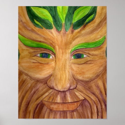 Green Man Poster (Vorne)