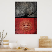 Green Man Poster (Küche)