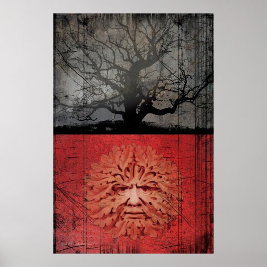 Green Man Poster (Vorne)