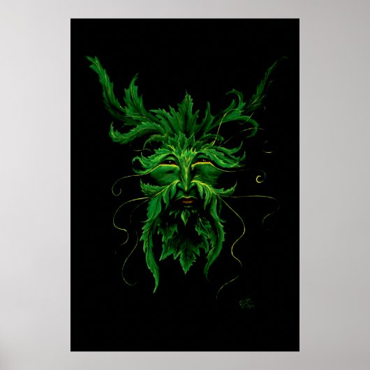 Green Man Poster (Vorne)