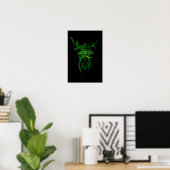 Green Man Poster (Heimbüro)