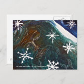 Green Man Postkarte (Vorne/Hinten)