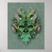 Green Man - Print oder Poster (Vorne)