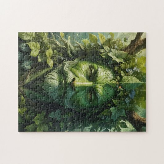 Green Man Puzzle (Horizontal)