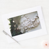 Green Man Rechteckiger Aufkleber (Umschlag)