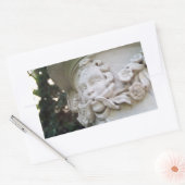 Green Man Rechteckiger Aufkleber (Umschlag)