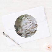 Green Man Runder Aufkleber (Umschlag)