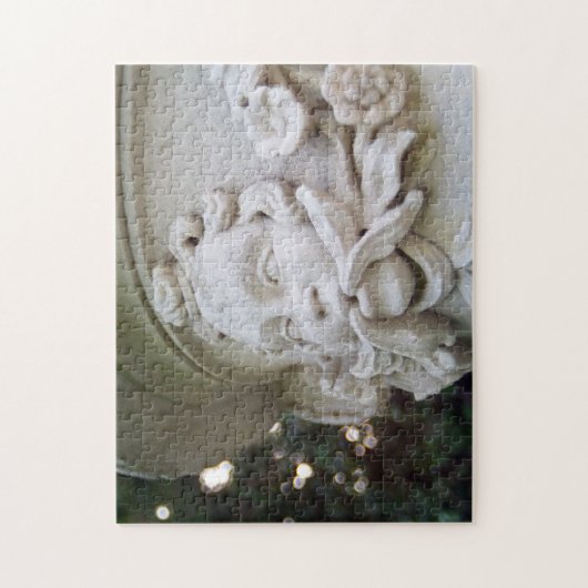 Green Man Skulptur Puzzle (Vertikal)