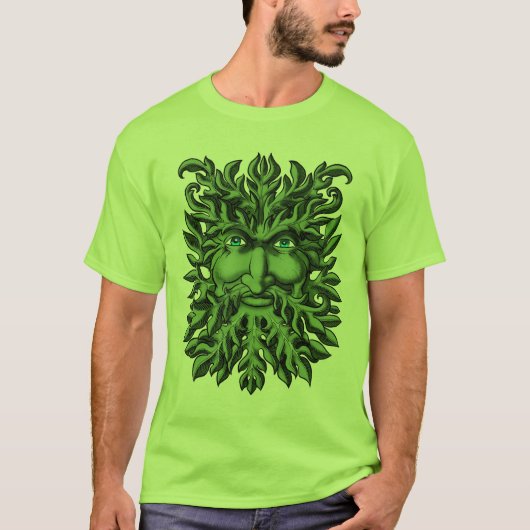Green Man T-Shirt (Vorderseite)