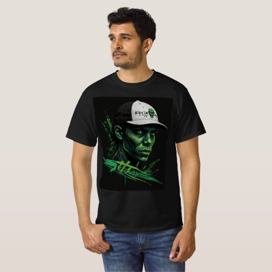 Green Man T-Shirt (Vorne ganz)