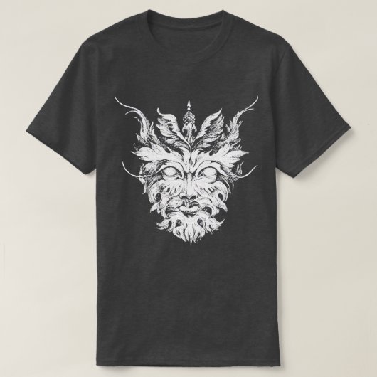 Green Man T-Shirt (Design vorne)