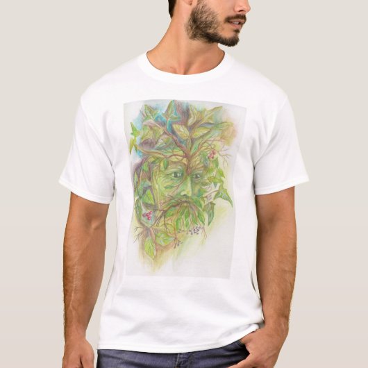 Green Man T-Shirt (Vorderseite)