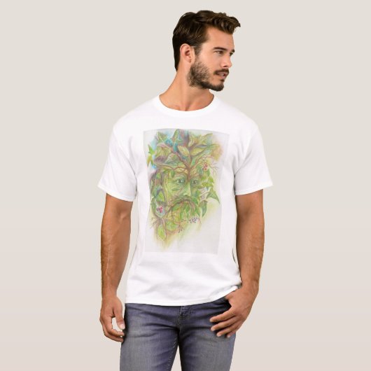 Green Man T-Shirt (Vorne ganz)