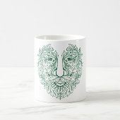 Green Man Verlasse die Kaffee-Tasse Kaffeetasse