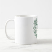 Green Man Verlasse die Kaffee-Tasse Kaffeetasse (Links)