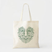 Green Man Verlasse Tote Tasche (Vorne)