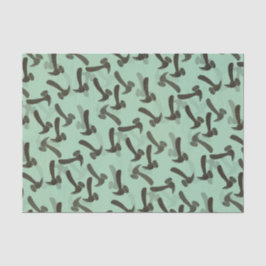 Green Mancave Hammer Seidenpapier
