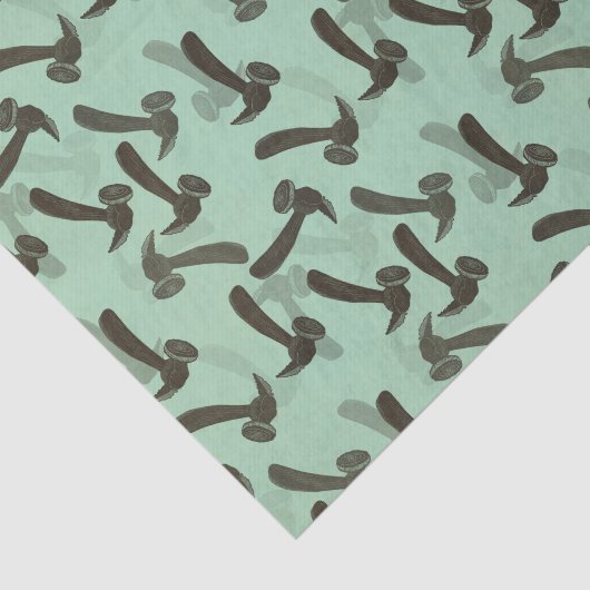 Green Mancave Hammer Seidenpapier (Ausschnitt)