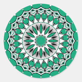 Green Mandal (Design 1) Sticker