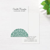 Green Mandala Earring Juwelier Display Card (Schreibtisch)