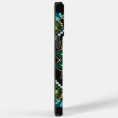 Green Mandala | handbemalt | Heilige Geometrie Case-Mate iPhone Hülle (Rückseite / Rechts)