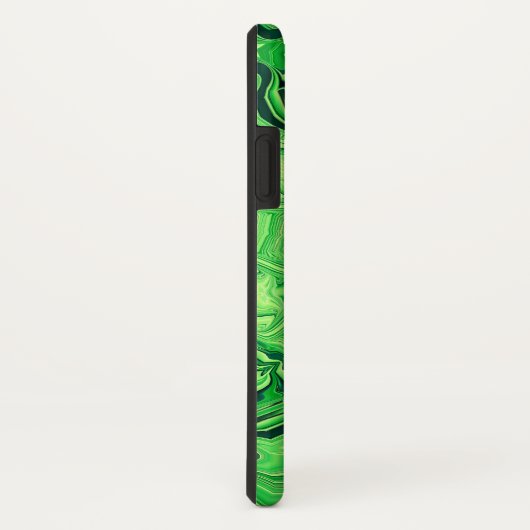 Green Mandala iPhone X Fall Case-Mate iPhone Hülle (Hinten/Rechts)