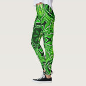 Green Mandala Pattern Leggings (Links)