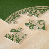 Green Mandala Puzzle für ein entspanntes Ambiente (Seite)