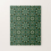 Green Mandala sehr schwierig Puzzle (Vertikal)