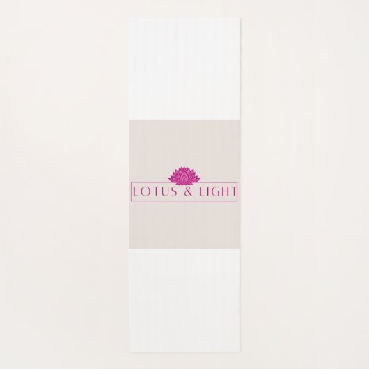 Green Mandala Yogamatte (Rückseite)